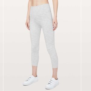 Lululemon Wunder Under Crop (High-Rise) *Luxtreme 21"